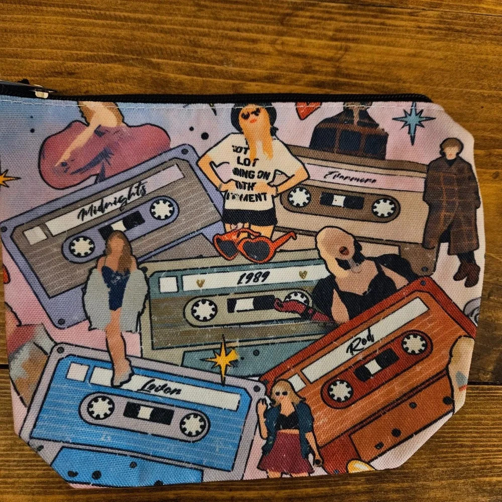 Taylor Swift Eras Zipper Pouch | Small Makeup Bag,‎ Coin Purse